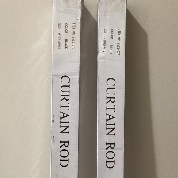 **NEW IN THE BOX** Adjustable Curtain Rod (48-88”) - 2 available - Picture 2 of 3